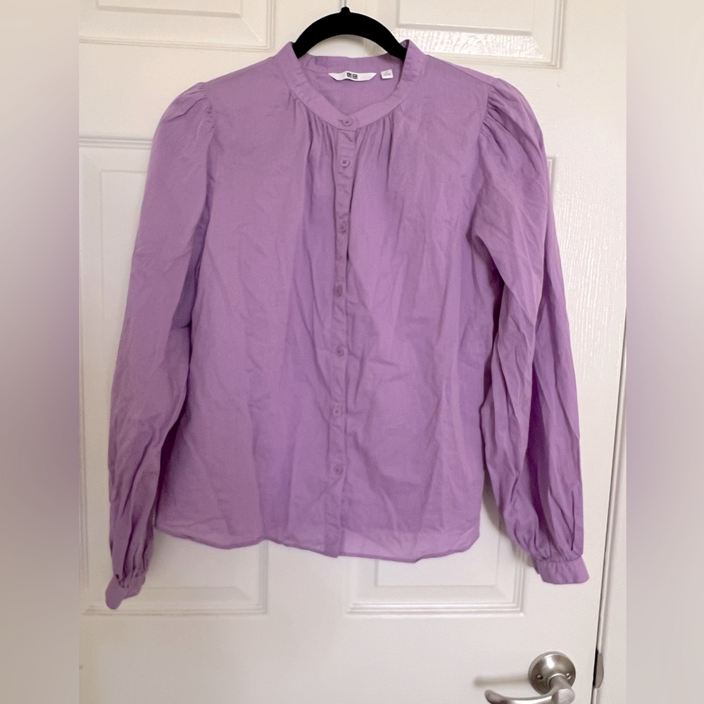 Uniqlo long sleeve button up